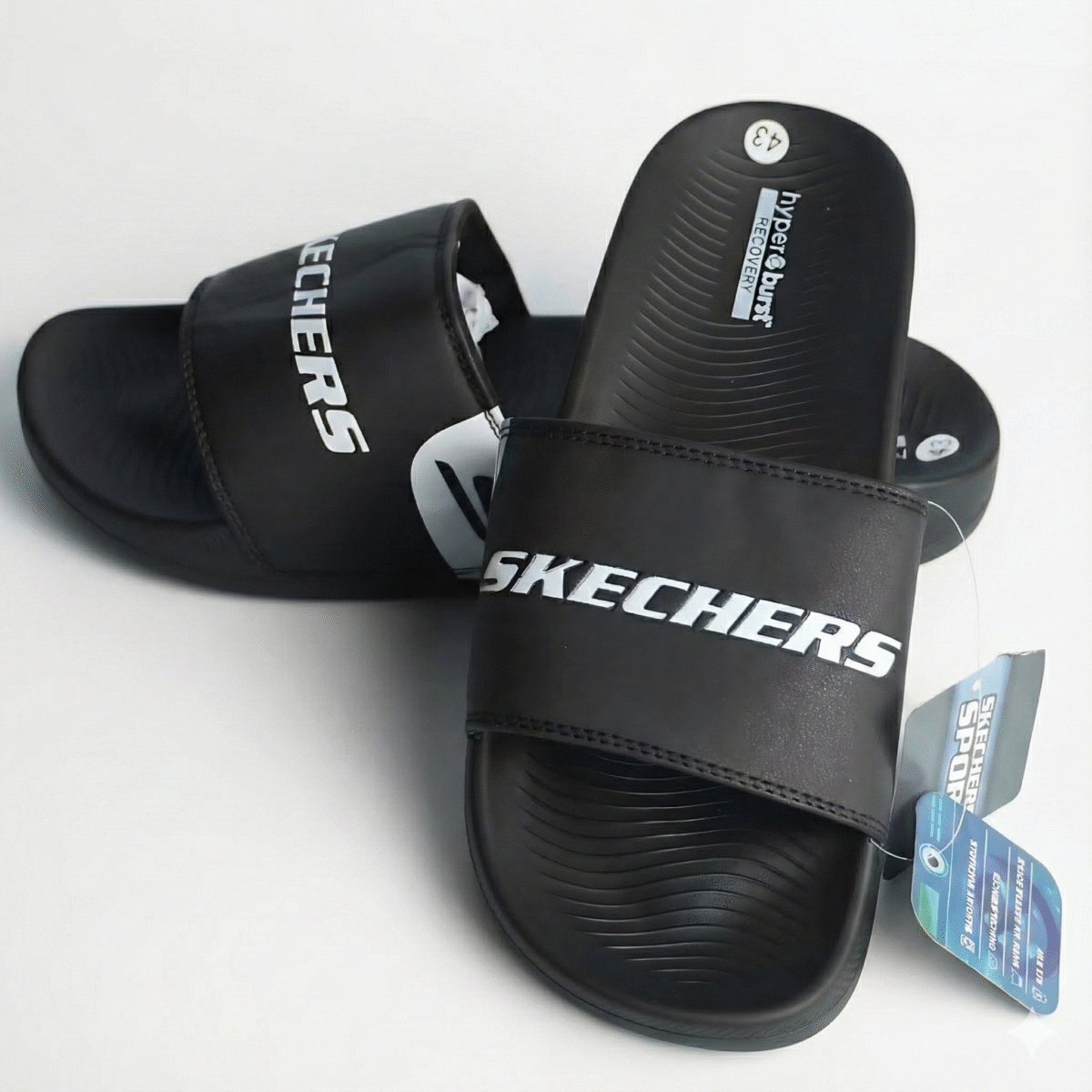 SKECHER HYPER BURST - BLACK – PREMIUM COMFORT