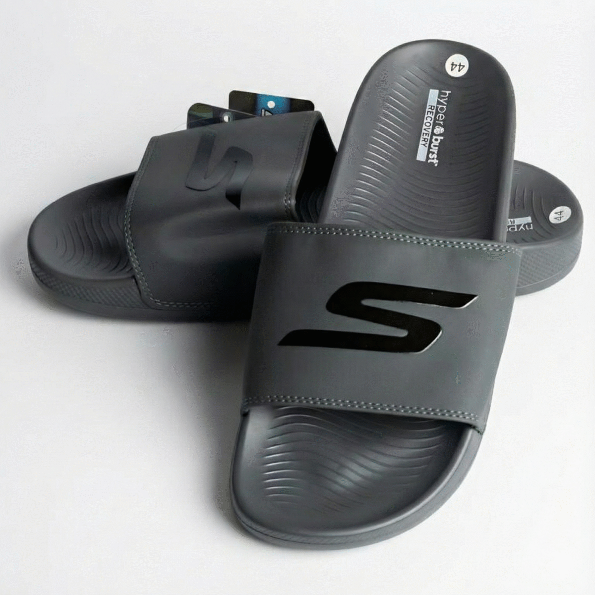 SKECHER HYPER BURST - GREY – PREMIUM COMFORT