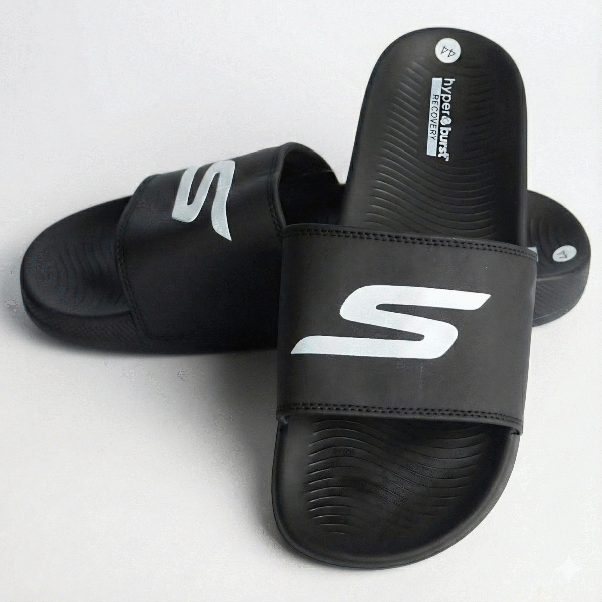 SKECHER HYPER BURST - BLACK – PREMIUM COMFORT